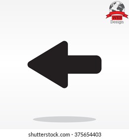 Arrow points to the left