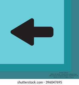 Arrow points to the left