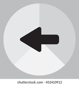 Arrow points to the left