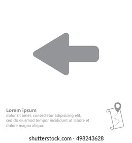 Arrow points to the left