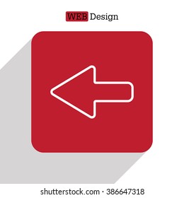 Arrow points to the left line icon