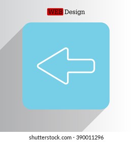 Arrow points to the left line icon