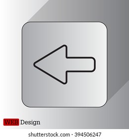 Arrow points to the left line icon