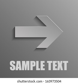 Arrow points to the right