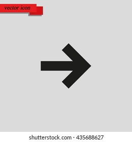 Arrow points to the right icon.