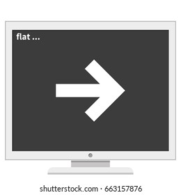 Arrow points to the right icon.