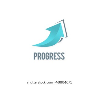 arrow up progress logo