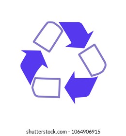Arrow recycle icon