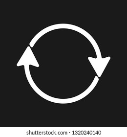 Arrow recycle icon