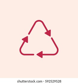 Arrow recycle icon