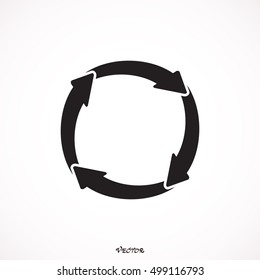 arrow recycling Icon