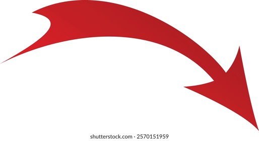 Arrow Red Up royalty-free vector graphic.