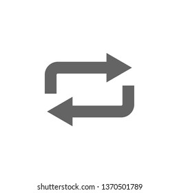 Arrow, refresh icon. Element arrow icon. Premium quality graphic design icon. Signs and symbols collection icon for websites, web design, mobile app