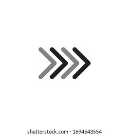 Arrow related icon on background for graphic and web design. Creative illustration concept symbol for web or mobile app.