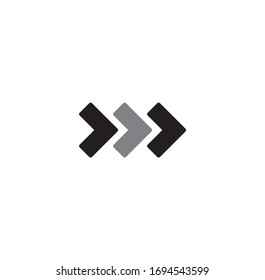 Arrow related icon on background for graphic and web design. Creative illustration concept symbol for web or mobile app.