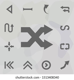 Arrow, remix icon. Universal set of arrows for website design and development, app development