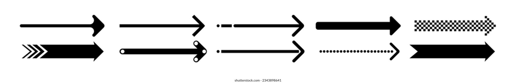 Icono de conjunto negro con flecha derecha en plano. Iniciar sesión con fondo blanco. Ilustración del vector