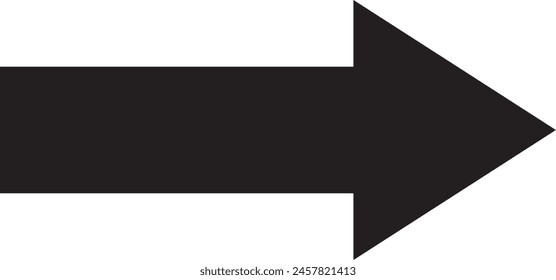 flecha dirección derecha signo de Vector