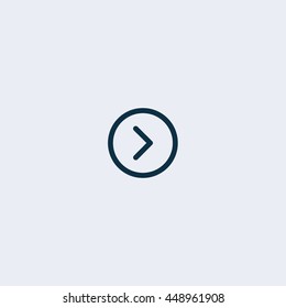 Arrow right  icon, circle icon, direction icon, right icon
