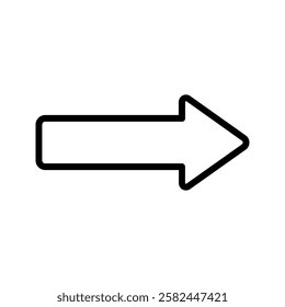 arrow right icon color editable 