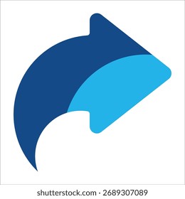 Elemento de icono de flecha derecha para diseño