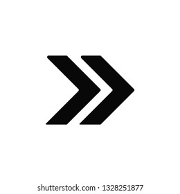 Arrow, right, icon. Element of arrow for mobile concept and web apps illustration. Thin flat icon for website design and development, app development. Premium icon on white background