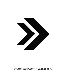 Arrow, right, icon. Element of arrow for mobile concept and web apps illustration. Thin flat icon for website design and development, app development. Premium icon on white background