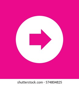arrow right icon illustration isolated vector sign symbol