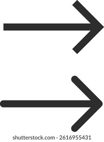 arrow right icon set. Click icons. cursor. computer mouse click symbol