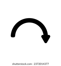 
Flecha, derecha, izquierda, icono de dirección. Ilustración vectorial aislada en fondo blanco.
