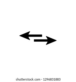 arrow, right, navigation, left icon. Element of direction icon. Signs and symbols collection icon for websites, web design, mobile app