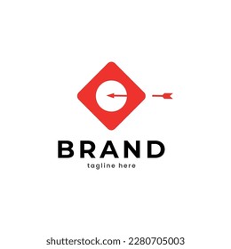 arrow right on target logo design