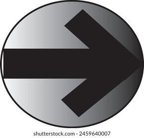 Arrow right side arrow eps 