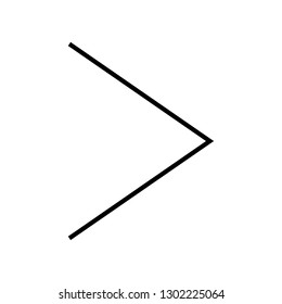 arrow right sign icon