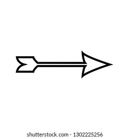 arrow right sign icon