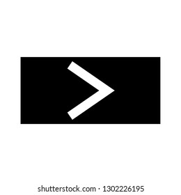 arrow right sign icon