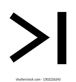 arrow right sign icon
