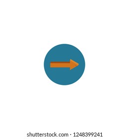 arrow road icon graphic element Illustration template design