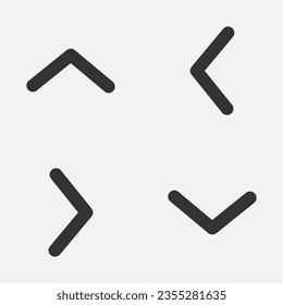 arrow rounded caret next back up down icon navigation button
