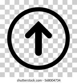 circle arrow up