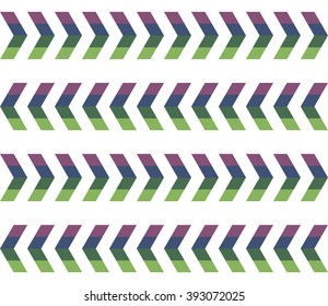 Arrow seamless pattern. Geometric seamless pattern. Endless background of geometric shapes. 