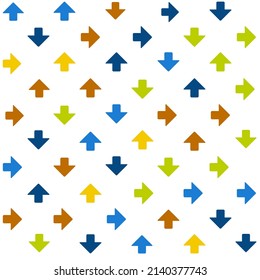 arrow seamless pattern , vector background texutre