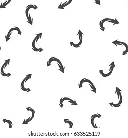Arrow seamless pattern. Vector illustration for backgrounds