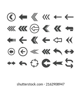Arrow set collection. Arrows vector set icons.
