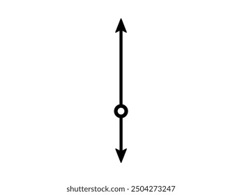 arrow set icon design time clock 6pm 6am
