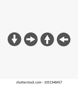 Arrow set, arrow symbol for your web site design, logo, app, UI.