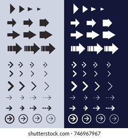 Arrow Set Vector