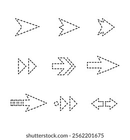 arrow set vector design Pointers
