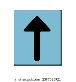 Arrow set vector icons. Black vector arrows isolated on white background. Vector illustration.