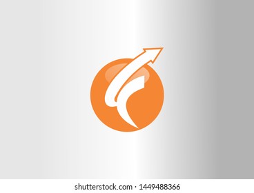 Arrow shape logos. Illustration of arrow shape logos design on white background